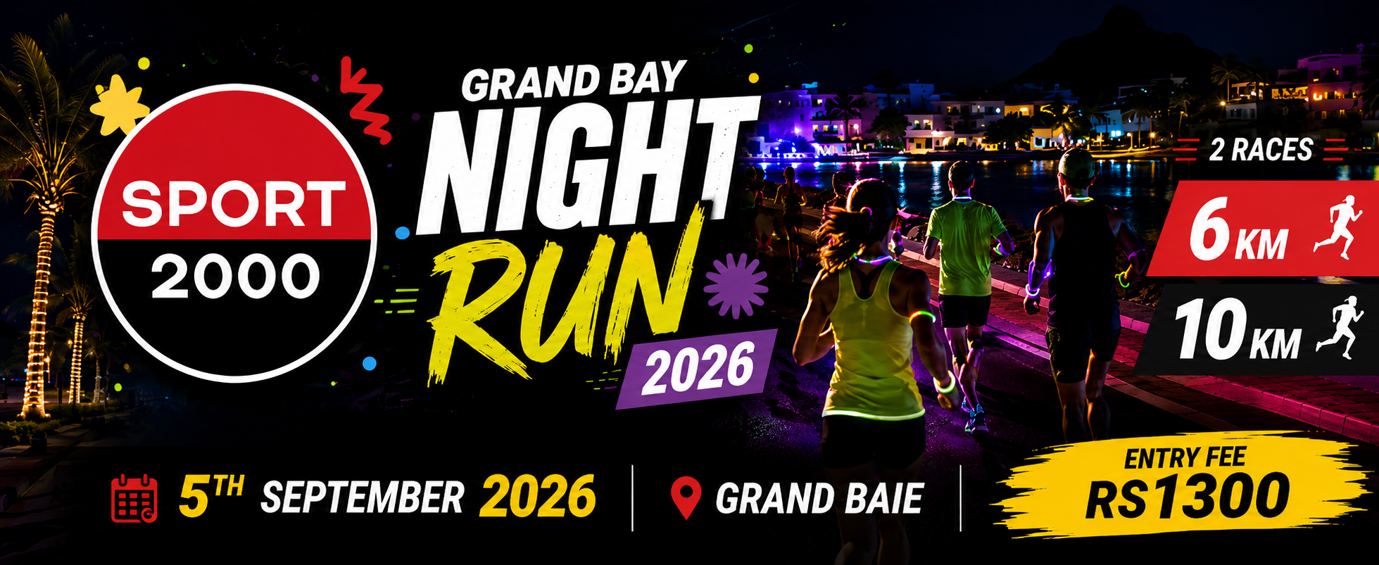 SPORT 2000 Grand Baie Night Run 2026